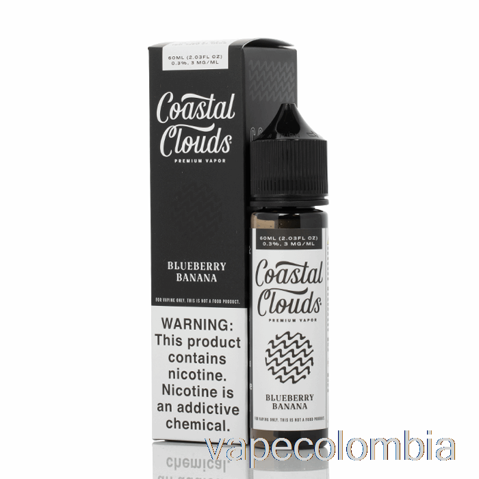 Kit De Vapeo Completo Blueberry Banana - Costeras Nubes Co. - 60ml 6mg